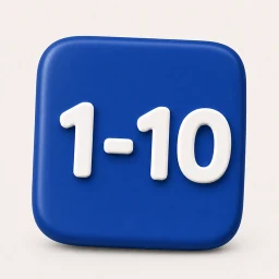 From 1 to 10: Trivia Game